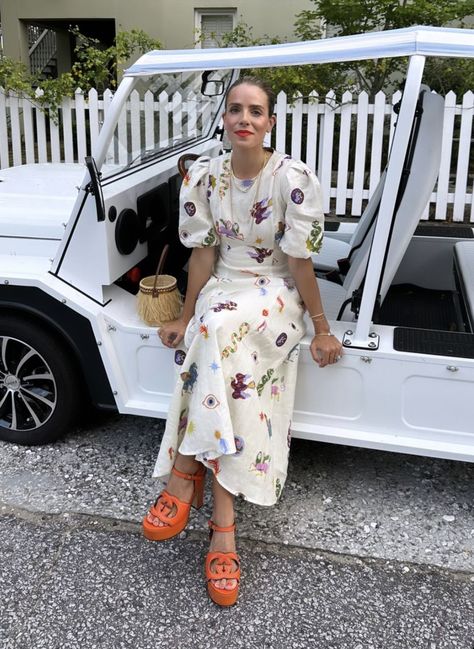 Julia Berolzheimer Outfits, Julia Berolzheimer, Summer Party Outfit, Studio Bag, Gucci Heels, Dior Sandals, Irene Neuwirth, Current Styles, Elegant Chic