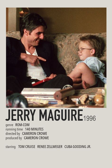 Jerry Maguire Movie Poster Jerry Maguire Poster, Jerry Maguire Movie, 90s Movies Posters, Jerry Maguire Aesthetic, Tom Cruise Jerry Maguire, Jerry Mcguire Movie, Tom Cruise Aesthetic, Renee Zellweger 90s, Classic Movies Posters