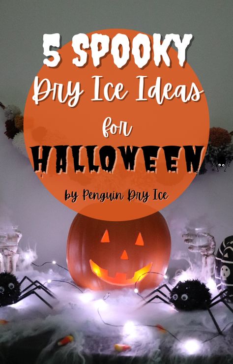 Using Dry Ice For Halloween, How To Use Dry Ice For Halloween, Dry Ice Centerpiece Ideas, Dry Ice Halloween Decoration, Dry Ice Centerpieces, Halloween Food Display, Dry Ice Halloween, Ice Ideas, Halloween Science