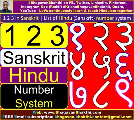 1 2 3… in Sanskrit | List of Hindu (Sanskrit) number system | How do you write 123 in Sanskrit? | How to write 1 to 10 Sanskrit? | How to write 1 to 25 in Sanskrit? | What is 3 00 in Sanskrit? | Numbers in Sanskrit 1 to 100 | Numbers in Sanskrit 1 to 20 | 123 in Sanskrit pronunciation - Let's know this! 1 To 100, Number System, Sanskrit, Free Email, 1 2 3, Let It Be, Writing