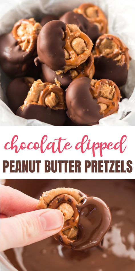 Peanut Butter Dipped Pretzels, Pretzel Snack Recipes, Stuffed Pretzels, Peanut Butter Pretzels, Peanut Butter Pretzel Bites, Candy Homemade, Peanut Butter Dip, Butter Pretzels, Pretzel Snacks