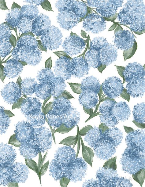 Print from the original hand drawing Blue Hydrangea Clusters by Kayla Jones. Comes in either a 8x10 or 11x14 fine art paper print. * PRINT ONLY - DOES NOT INCLUDE FRAME OR MAT CONNECT WITH KAYLA JONES ART www.instagram.com/kaylajonesart www.kaylajonesart.com Light Blue Artwork, Hydrangea Phone Wallpaper, Blue Hydrangea Wallpaper Iphone, Blue Hydrangea Wallpaper, Hydrangea Blue Aesthetic, Blue Aesthetic Hydrangea, Blue Artwork, Simple Phone Wallpapers, Blue Hydrangea