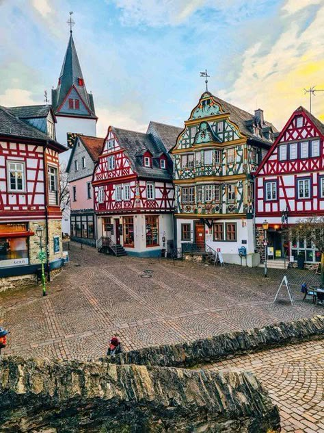 German Aesthetic, Germany Aesthetic, German Town, German Houses, Scotland Road Trip, German Architecture, Germany Trip, German Village, Instagram Locations