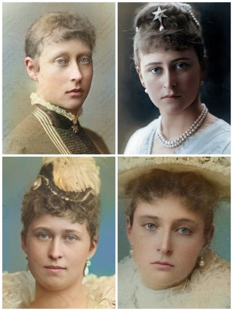 Victoria, Elizabeth, Irena, Alisa. Princess Alice, Grand Duke, Princess Aesthetic, Queen Victoria, Descendants, Family Members, Royals, Most Beautiful, Queen