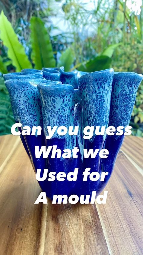 TMC Pottery Australia | ✨ “Can you guess what we used to mould this stunning vase! 🌟” . Discover the captivating technique behind our ruffled vase. Follow these … | Instagram Hand Built Pottery Vase, Hand Built Pottery Templates, Handbuilding Pottery Ideas, Pottery Vase Ideas, Clay Vase Ideas, Imperfect Pottery, Ceramic Ideas Pottery, Ceramic Handbuilding, Bowl Sculpture