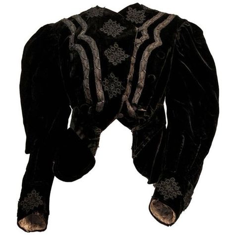 Preowned Edwardian Black Velvet Pigeon Chest Top ($2,000) ❤ liked on Polyvore featuring tops, black, blouses, velvet top, long sleeve velvet top, button top, woven top and long sleeve tops Grunge Witch, Black Blouses, Magic Clothes, Victorian Blouse, Historical Dress, Period Outfit, Velvet Blouses, White Velvet, Velvet Top