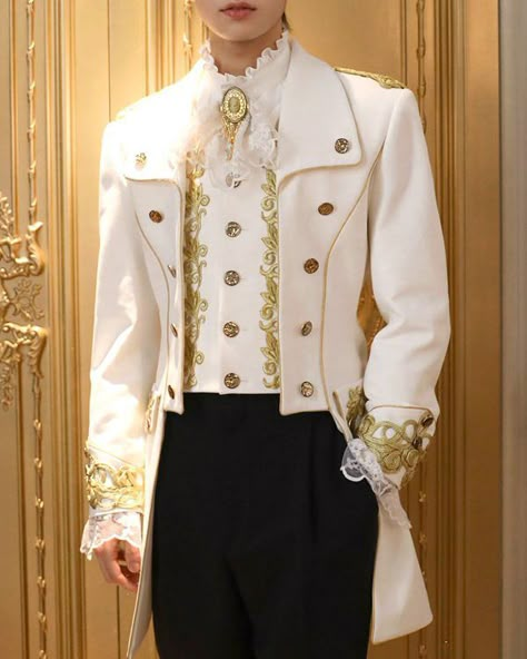 Don Pedro, Prince Clothes, Royal Aesthetic, Royal Outfits, Fantasy Clothing, Character Outfits, A Man, Victorian Dress, Prince