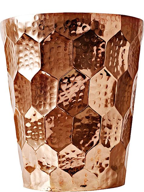 TOM DIXON Hex copper champagne bucket Cor Rose Gold, Wedding Gift List, Gold Tumbler, Champagne Bucket, Wine Bucket, Elle Decoration, Champagne Buckets, Copper Accents, Copper Rose