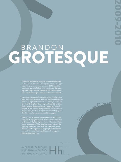 Brandon Grotesque TypePoster – Rebekah Fry Brandon Grotesque, Font Inspiration, Types Of Lettering, Hearts Desire, Typography Inspiration, Typography Poster, Fonts Design, Desi, Typography