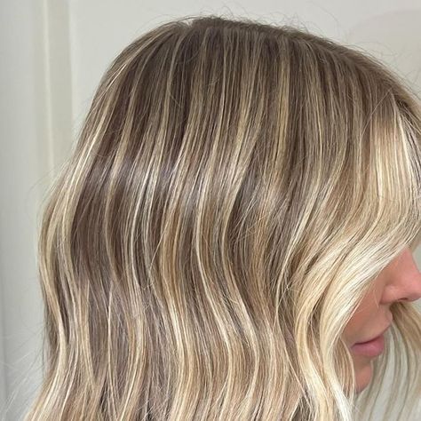 SYDNEY BLONDES + BALAYAGE on Instagram: "Actually, I’d like to interrupt this bronde moment I’m having with these blonde highlights that make you go 😱😲🫨😧😱 that’s all.   . . . .  #blonde #blondebalayage #blondehighlights #blondespecialist #sydneyhairdresser #balayage #livedinhair #livedinblonde" Blonde Long Bob Layers, Beige Blonde With Money Piece, Dimensional Blonde Babylights, Lived In Blonde Babylights, Coconut Cream Blonde Hair, Blond Balayage On Blonde Hair, Deminsional Blonde, Foilyage Hair Blonde, Fine Blonde Highlights