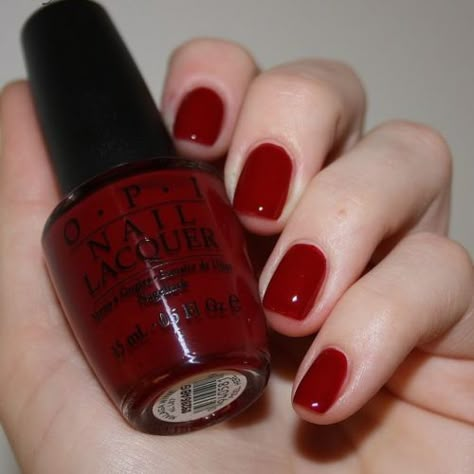 Opi Malaga Wine, Burgundy Nail Polish, Malaga Wine, Burgundy Nail Designs, Opi Red, Wine Nails, Pretty Nail Colors, Nail Polish Brands, Red Nail Polish