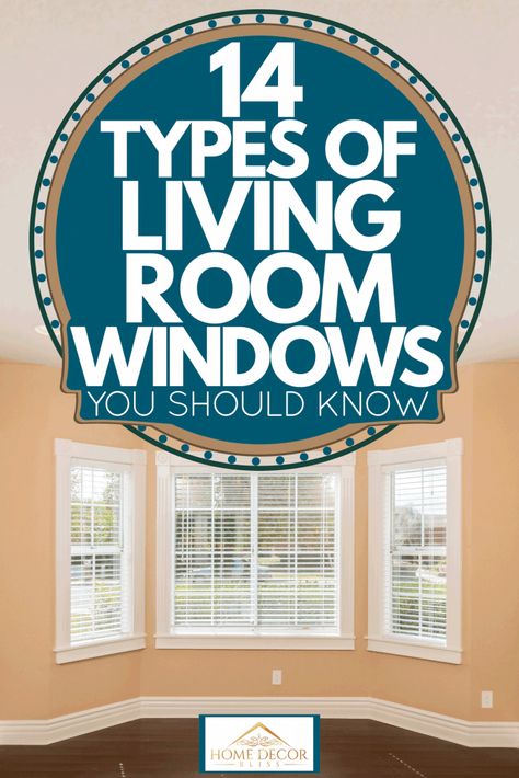 Living Room Windows: 14 Types You Need to Know Bay Windows Ideas Living Room, Great Room Window Ideas, Now Window Living Room, Window Placement Ideas Living Rooms, Living Room With Three Windows, Formal Living Room With Bay Window, Decorating A Bay Window In Living Room, 3 Window Living Room Ideas, Windows High On Wall