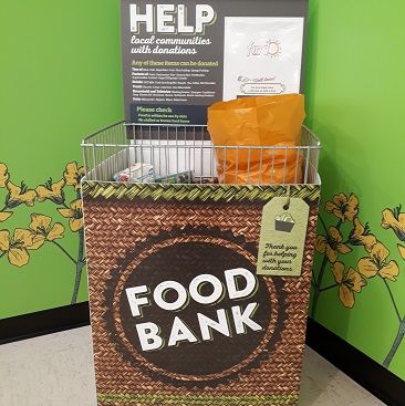 Picture of the food bank collection point in our local Co-op Canned Food Donation Box Ideas, Donation Bin Ideas, Food Bank Ideas, Food Bank Donation Ideas, Can Food Drive Box Ideas, Foodbank Ideas, Food Donation Box Ideas, Food Drive Box Ideas, Paleo Pie Recipes