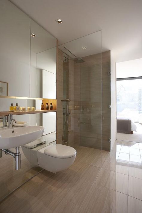 Sliding One Central Park, Koichi Takada, Bathroom Ensuite, Bathroom Design Layout, Hidden Kitchen, Interior Bathroom, Townhouse Designs, Diy Bathroom Decor, Modern Architecture House