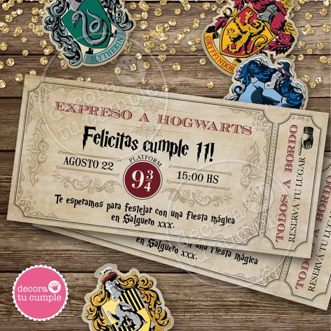 Decoracion Harry Potter, Harry Potter Cumpleaños, Birthday Party Harry Potter, Ideas Para 15, Tort Harry Potter, Harry Potter Videos, Party Harry Potter, Beer Birthday Party, Harry Potter Planner