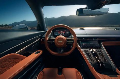 Aston Martin DB12 Billed As World’s First Super Tourer Aston Martin Db12, New Aston Martin, Boy Haircuts, Aston Martin Lagonda, Bowers Wilkins, Art 2024, Surround Sound Systems, Car Interiors