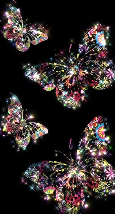 Sparkly Butterfly, Butterfly Wallpaper Backgrounds, Butterfly Wallpaper Iphone, Butterfly Pictures, 수채화 그림, Glitter Wallpaper, Flower Phone Wallpaper, Beautiful Nature Wallpaper, 판타지 아트