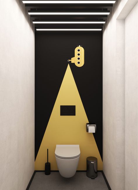 PB Office on Behance Fun Restroom Design, Coffee Shop Toilet Design, Public Toilet Design Ideas, Toilet Design Caffe, Office Toilet Design, Commercial Restroom Design Offices, Public Toilet Design, Toilet Restaurant, Commerical Toilets