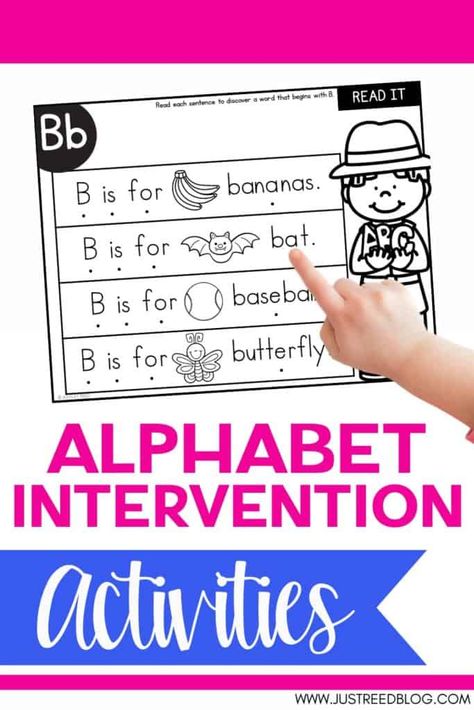 Letter Sound Practice Kindergarten, Letters And Sounds Intervention, Letter Sounds Intervention, Letter Recognition Intervention Kindergarten, Letter Sound Intervention, Alphabet Intervention Kindergarten, Kindergarten Small Group Activities Letter Sounds, Letter Intervention Kindergarten, Kindergarten Intervention Activities