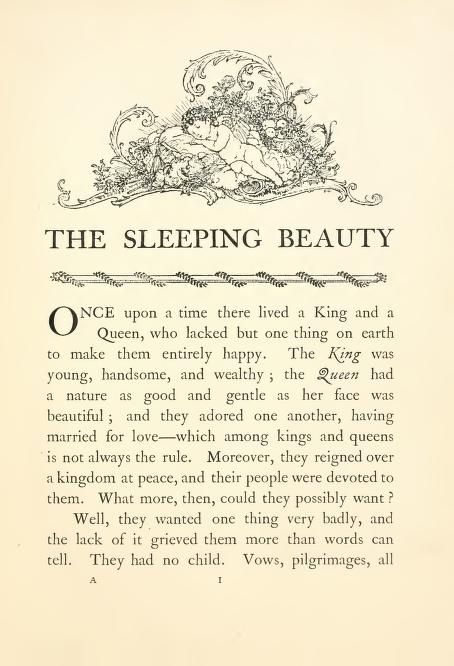 Sleeping Beauty & Other Traditional Fairy Tales : Free Download, Borrow, and Streaming : Internet Archive Sleeping Beauty Book, Traditional Fairy Tales, The Garden Of Words, The Sleeping Beauty, Desain Quilling, Fairy Aesthetic, Old Book Pages, Reading Levels, Old Book