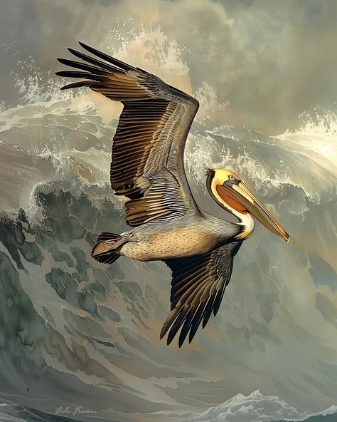 Pelican art