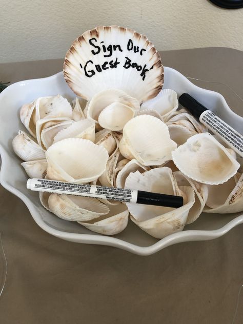 Beach House Engagement Party, Ocean Themed Engagement Party, Beach Theme Couples Shower Party Ideas, Sea Party Ideas Decoration, Beach Brunch Wedding, Beach Engagement Party Decorations, Small Coastal Wedding Ideas, Boat Engagement Party, Engagement Party Beach