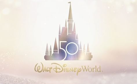 Corporate Collage, Free Svg Disney, Walt Disney Castle, Disney Anniversary, Disney World Castle, 50th Anniversary Logo, Walt Disney World 50th Anniversary, Disney World 50th Anniversary, Disney Travel Agents