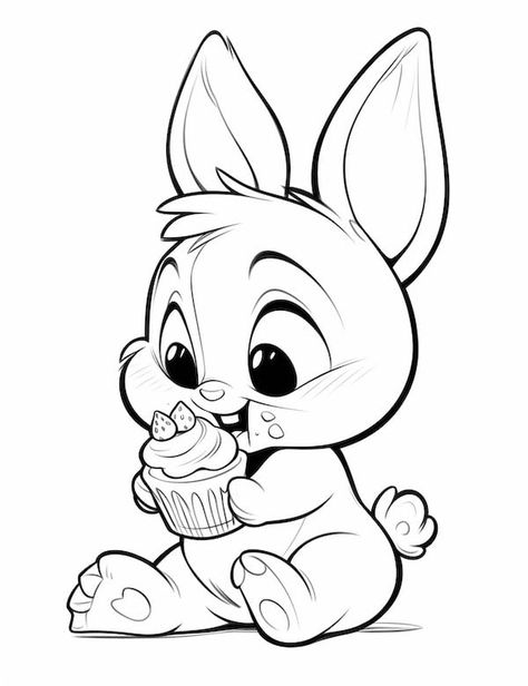 Disney Easter Coloring Pages, Colouring Sheets For Kids, Coloring Animals, Bunny Coloring, Cupcake Coloring Pages, Our Mindful Life, Coloring Books For Kids, Animals Coloring Pages, Minecraft Coloring Pages