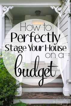 House On A Budget, Real Estate Staging, Easy Home Improvement, Home Improvement Loans, Home Staging Tips, Sell My House, Home Buying Tips, Home Selling Tips, Inspire Me Home Decor