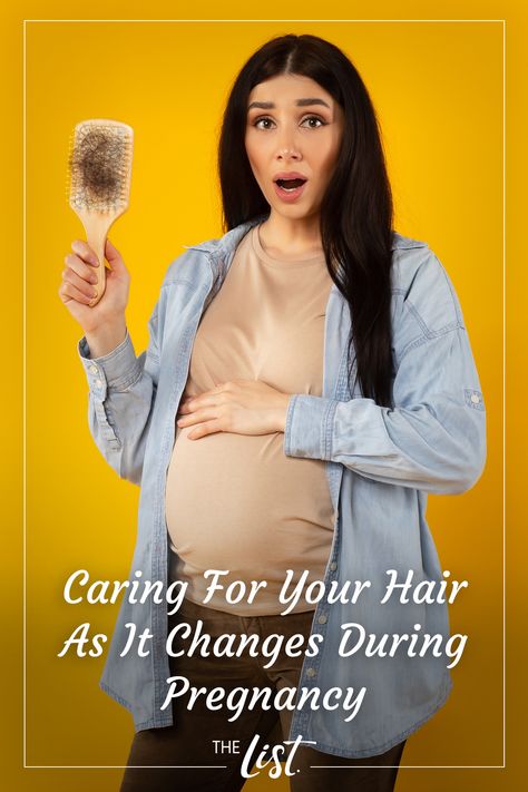 As pregnancy progresses, your body continues to change in a myriad of ways. While some things are obvious, like weight gain and backache, there are more subtle changes, like skin, mood, and even hair changes. The state of your hair typically results from what is going on in your body, and during pregnancy, hair requires special care. Pregnancy Hair, Pregnancy Progression, Change In, Weight Gain, The List, Skin, Hair