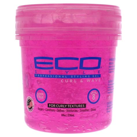 Gel Curly Hair, Eco Styler Gel, Tapered Sides, Anti Itch, Maintaining Healthy Hair, Hair Supplies, Wash And Go, Curl Styles, Styling Gel