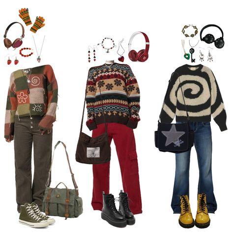 Coraline Themed Outfit, Coraline Outfit Inspiration, Coraline Core Outfits, Coraline Outfit Ideas, Coraline Outfit Aesthetic, Coraline Aesthetic Outfit, Coraline Clothes, Coraline Inspired Outfit, Coraline Sweater