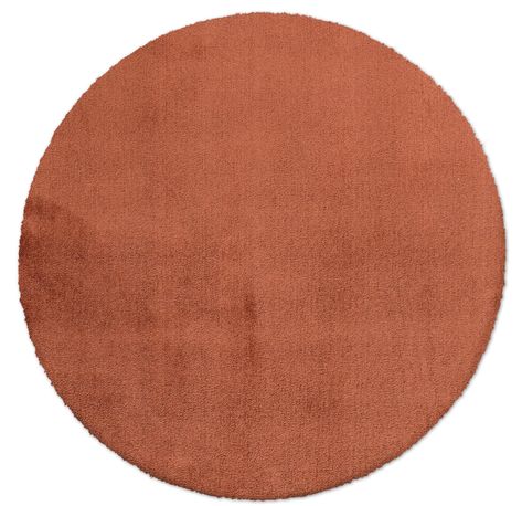 Tapete liso TOUCH 120x120CM TERRA 013 MA SALGUEIRO Color Terracota, Leroy Merlin, Pie, Carpet, Orange