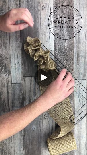 69K views · 957 reactions | Dollar Tree Burlap Ruffle Cross Wreath. | Dave's Wreaths | Dave's Wreaths · Original audio Burlap Cross Wreath, Easter Wreath Cross, Cross Wreath Diy, Fall Mason Jar Crafts, Diy Deco Mesh Wreath, Burlap Cross, Spring Door Decoration, Diy Valentines Day Wreath, Gravesite Decorations