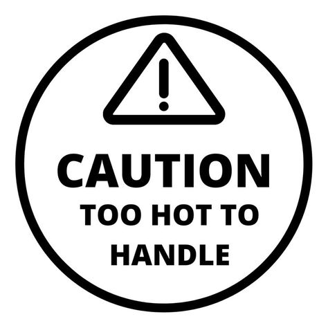 Too hot to handle sticker. To get this click on the link. #hot #sassy #savage #sarcastic #meme # sticker #caution #girly #sticker Caution Sticker, Sassy Stickers, Phone Cover Stickers, Too Hot To Handle, Phone Cover, Cricut, Collage, Memes, For Sale