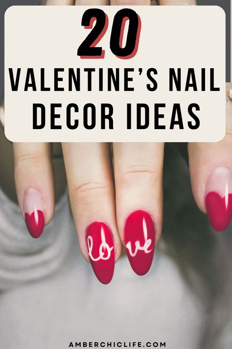 valentine's nail decor ideas Valentine's Day Nail Design, Subtle Nail Art, Soft Pink Nails, Neutral Nail Polish, White Manicure, Festive Nail Art, Romantic Nails, Perfect Manicure, Gothic Nails