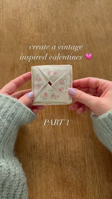 Cute Ways To Fold A Letter, Victorian Love Letters, Victorian Envelope, Puzzle Purse, Valentines Puzzles, Valentines Envelopes, Letter Folding, Handmade Gifts For Boyfriend, Origami Envelope