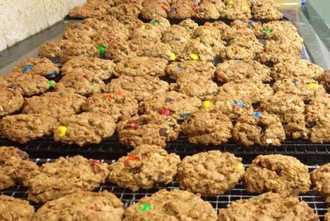 Small Batch Monster Cookies, Big Batch Cookies, Monster Cookies Oatmeal, Best Chewy Monster Cookies Recipe, Easy Monster Cookies Betty Crocker, Grandmas Monster Cookies, Monster Cookies Recipe, Original Monster, Love For Her