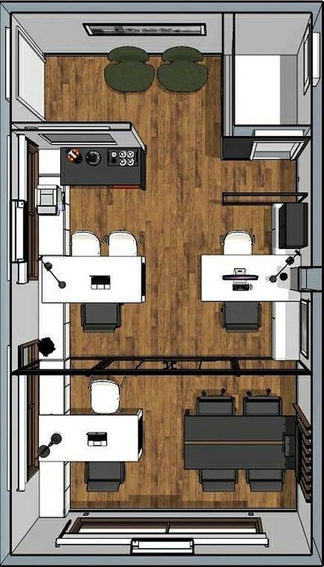 Compact Office, Office Layout Plan, Small Office Interior Design, Law Office Design, Small Office Design Interior, Office Floor Plan, Warehouse Office, Small Office Design, Office Design Inspiration