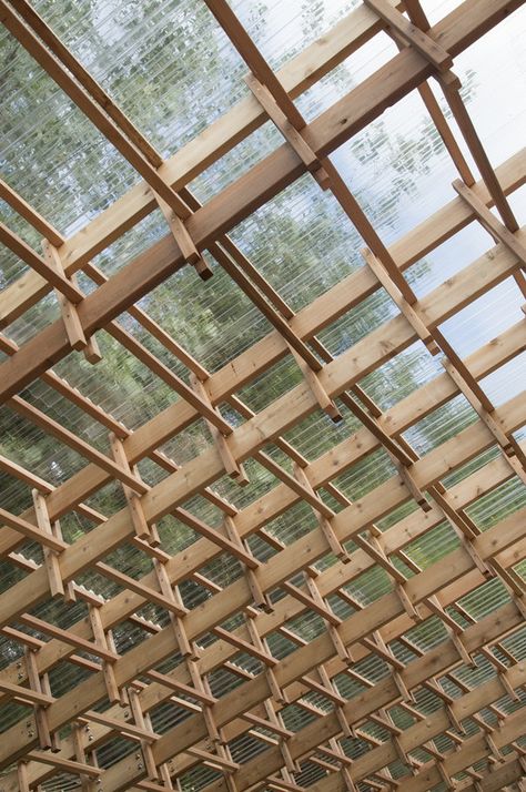 Timber Architecture, Wooden Architecture, Water Sprinkler, Wood Architecture, Wooden Structure, Roof Trusses, Timber Structure, Roof Structure, Structure Architecture