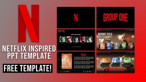 How to Make NETFLIX INSPIRED POWERPOINT Design Template | FREE TEMPLATE - YouTube | Powerpoint design templates, Powerpoint design, Powerpoint slide designs Netflix Inspired Ppt Template, Netflix Ppt Template, Netflix Powerpoint Template, Shifting Template, Free Powerpoint Templates Download, Kindergarten Word Families, Stephen Lawrence, Template Youtube, Netflix Videos