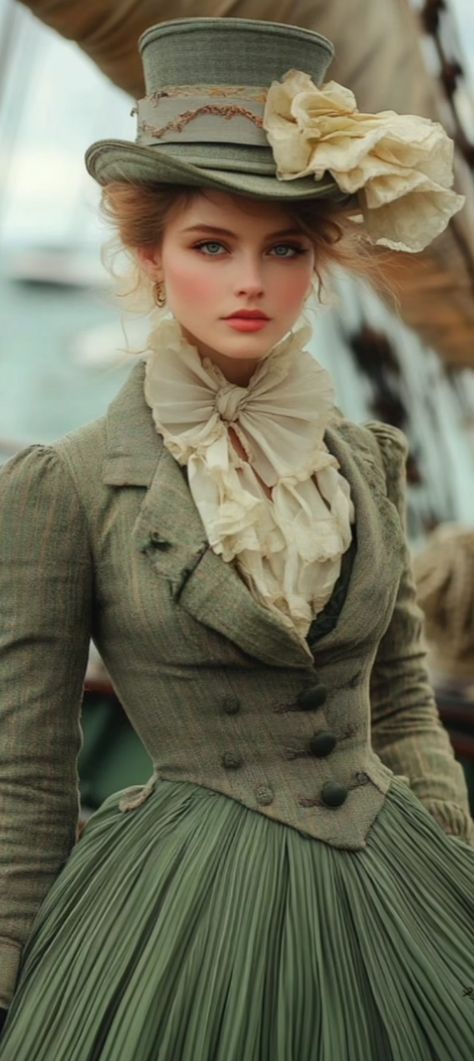 Western Saloon Dress, Rococo Outfit Modern, Victorian Fashion Modern, 19th Century Fashion Women, Modern Victorian Outfits, Victorian Outfits Women, Victorian Women Fashion, 1800 Dresses, Dickens Dress