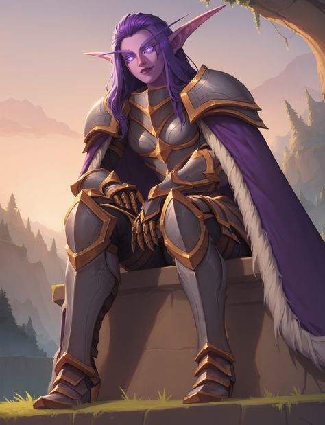 Night Elf Warden Wow Elf, Night Elf, Warcraft Art, Fantasy Armor, World Of Warcraft, League Of Legends, Elf