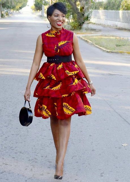 2019 Latest ankara styles gown with stone for beautiful ladies  -  DeZango  FacebookTwitterWhatsAppAddThis Ankara Pencil Gown, Pencil Gown, Short Gown Styles, Ankara Short, Ankara Short Gown Styles, Short African Dresses, Best African Dresses, African Fashion Skirts, African Dresses Modern