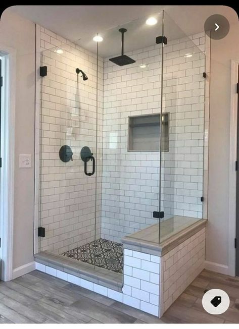 Bathroom Redesign, Master Bath Remodel, Bathroom Remodel Designs, Bathroom Remodel Shower, Bathroom Redo, Bathroom Renos, Shower Remodel, House Bathroom, Bathroom Remodel Master