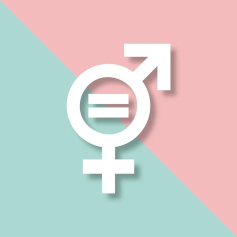 Drawing On Gender Inequality, Gender Logo Design, Gender Equality Background, Gender Equality Creative Ads, Gender Equality Symbol, Equal Rights Poster, Gender Equality Logo, Paintings On Gender Equality, Gender Equality Drawing