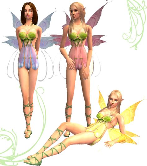 Sims 3 Fairy, Nature Fairy, Small Necklace, One With Nature, Cozy Outfit, Sporty Outfits, Sims 2, Casual Sets, Sims 3