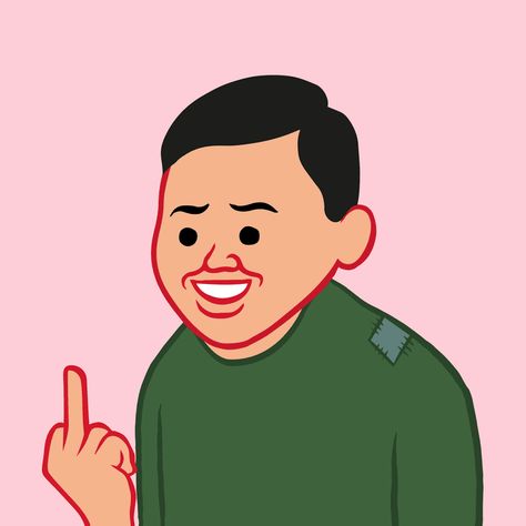 "MOAR" by Joan Cornella - Collection | OpenSea Living Peacefully, Zombie Live, Joan Cornellà, Sarcastic Words, Tutorials Drawing, Spanish Artists, Aesthetic Things, Random Memes, Meme Faces