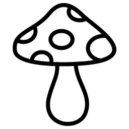 Mushroom Hand Drawing, Mini Drawings Mushroom, Punch Needle Drawing, Mushroom Outline Drawing, Easy Drawing Mushroom, Easy Mushroom Tattoo, Mushrooms Drawing Easy, Cute Drawings Mushroom, Mushrooms Outline