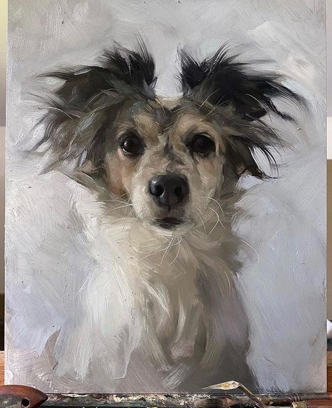 Jennifer Gennari, Dog Watercolor Painting, Pet Portrait Art, Pet Portraiture, Pet Portrait Paintings, Dog Portraits Painting, Portraits Painting, Dog Portraits Art, Canvas Art Projects